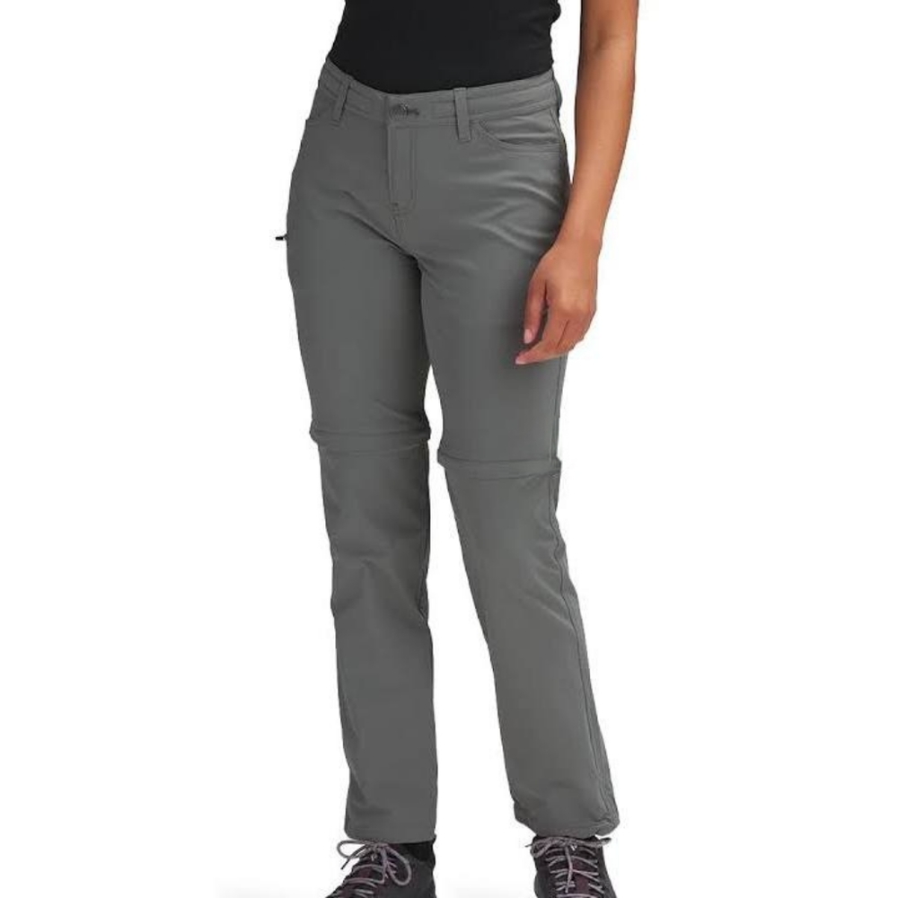 NWT Eddie Bauer Adventurer Zip Off Hiking Pants